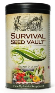 Heirloom Emergency Seed Vault * Plant a Full Acre Crisis Victory Garden *