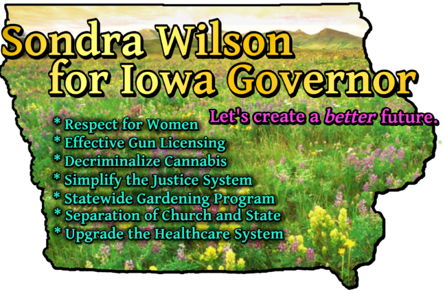 Sondra Wilson for Iowa Governor