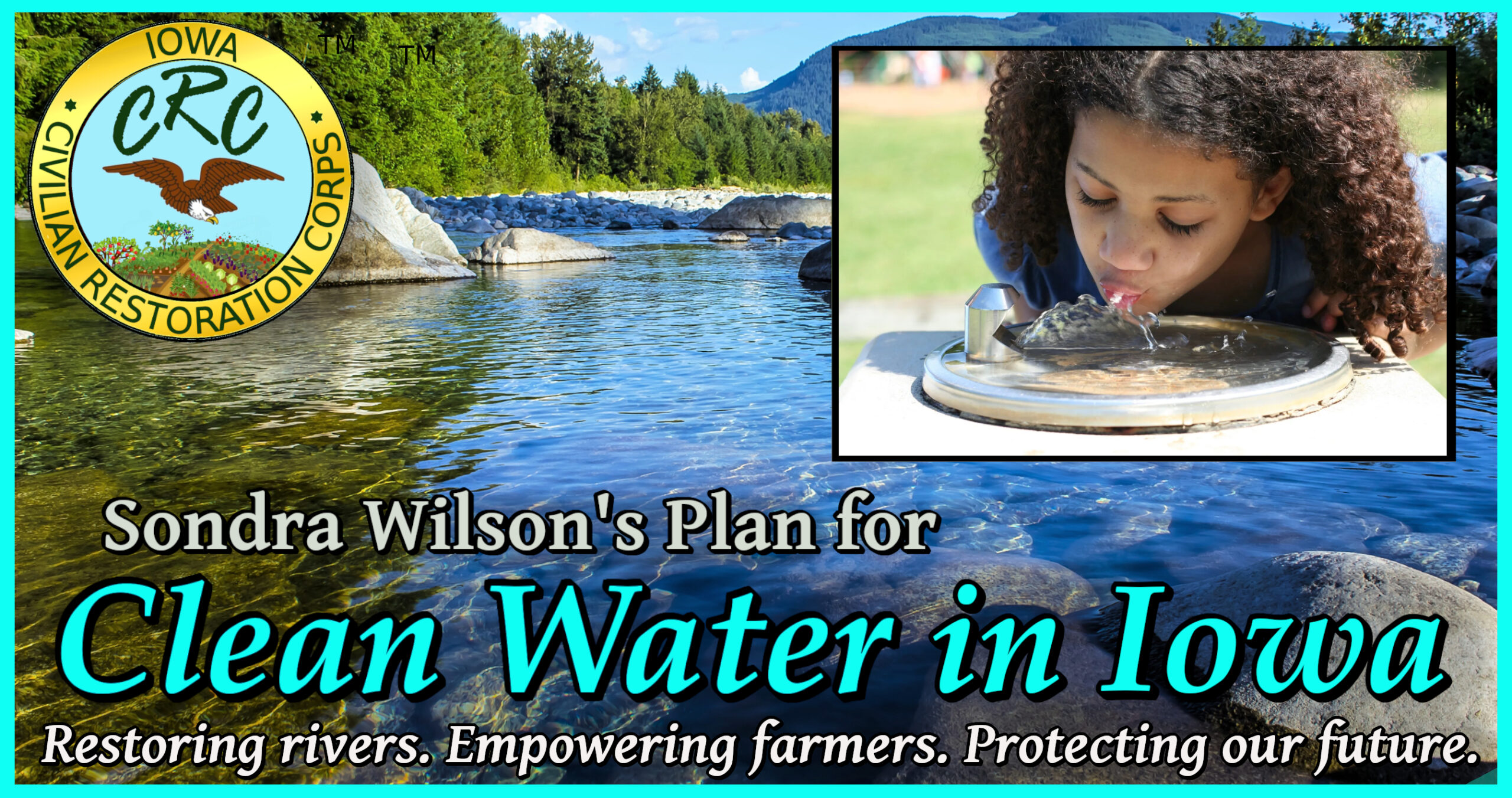 Gubernatorial Candidate Sondra Wilson Invents Plan to Protect Water and Help Farmers