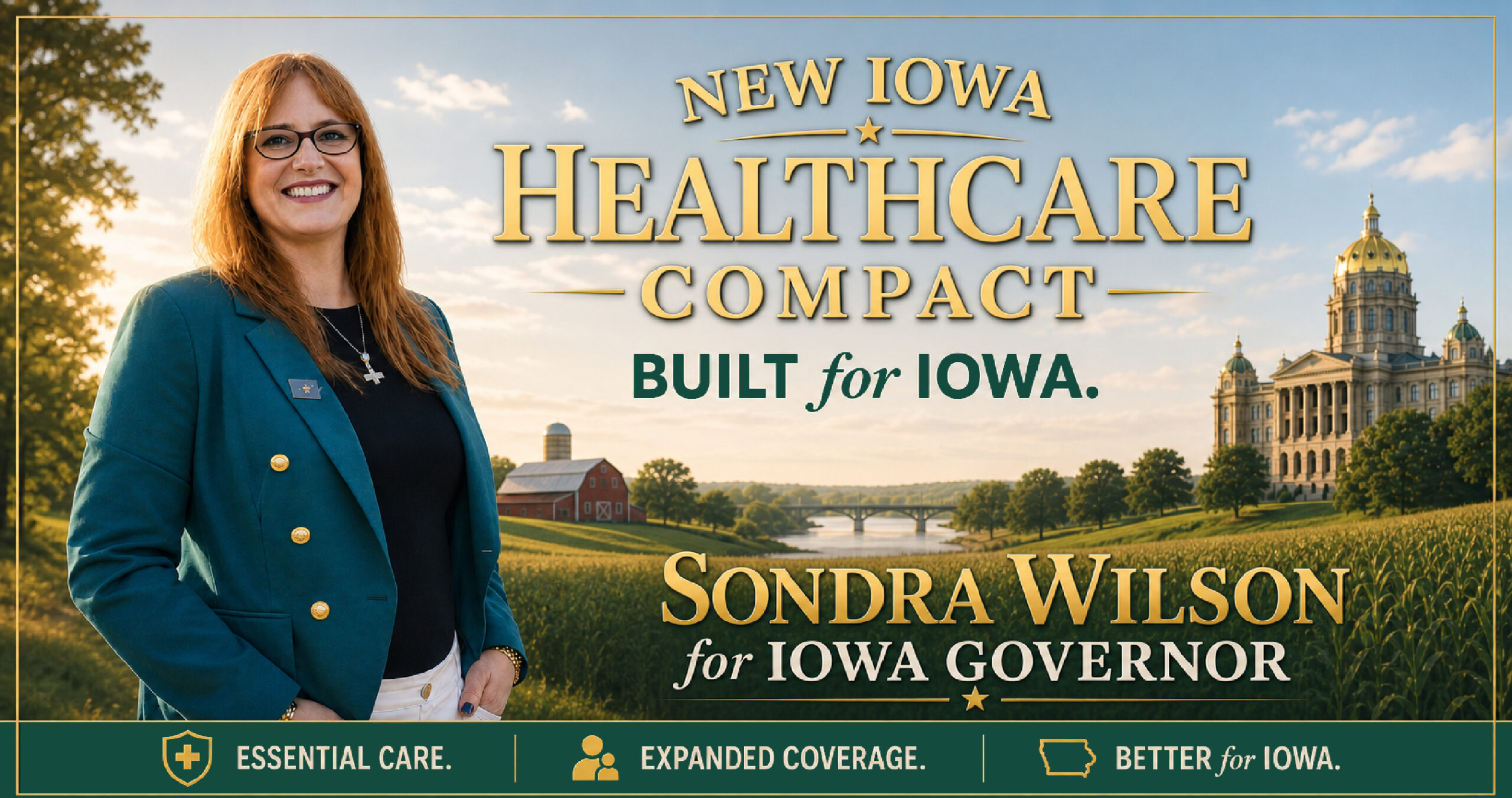 Sondra Wilson Releases Healthcare Plan for Iowa